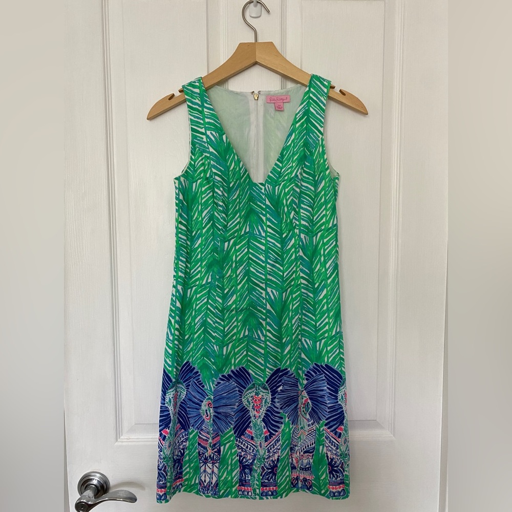 Lilly Pulitzer elephant dress